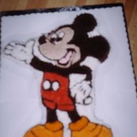 Mickey Mouse Another cake a co-worker asked me to do 11 years ago when I was just playing around with decorating. I am trying to get all my pics in one...