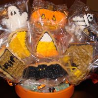 Halloween Cookie Bouquet 