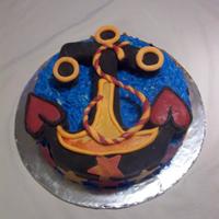 Sailor Jerry Anchor Cake 