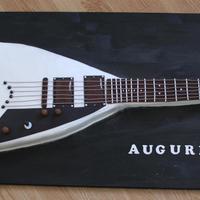 Electric Guitar Made as a surprise for an 18th Birthday. Replica of the boys guitar.