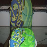 Morey Boogie Cake for my son. He wanted his morey boogie.