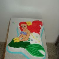 Sirenita Este bizcocho lo hize con la ayuda de mi esposo,