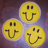 Smile!!!! Happy guys for a 70's themed party :)