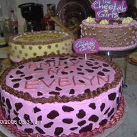 Hpim0466.jpg This is my first cake I made after my first class.It was for my niece's 8th b-day they wanted a cheetah girls theme cake.
