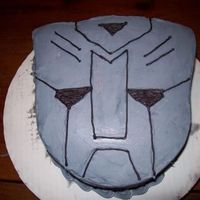 Transformers I made this on a rush for my nephews birthday it is the transformers logo