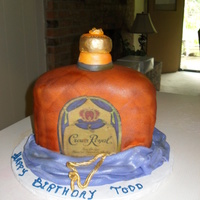 Crown Royal Birthday Cake 