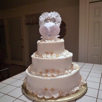 50 Th Anniversary This was to copy as close as we could to their wedding cake.