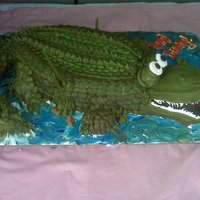 Alligator Cake 