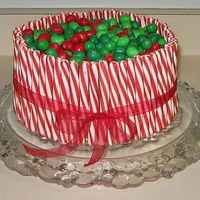 Festive Birthday Cake For Dad! Simple cake I made for dad's birthday. Everyone loved it. I saw the idea here on CC, but I can't find the picture. Thanks to the...