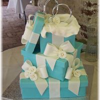 Tiffany Boxes i am super proud of this cake. sharon's boxes and bows dvd sure came in handy! if it wasn't for that dvd...this cake wouldn'...