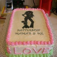 Patterson, Ca. Mama's & Me I made this cake for a Family BBQ for the newly founded Patterson, Ca. Mama's & Me group. A group for stay home and working...