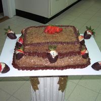 Groom Cake This is the first grooms cake I did.