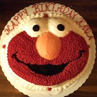 Elmo This was a last minute whip up for my niece