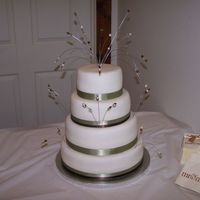 Contemporary Wedding Cake 