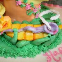 Close Up Of Alice In Wonderland Caterpillar 