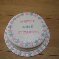 Christening Cake 