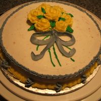 Rose Cake This is actually my mom's cake, but it turned out so beautifully, I wanted to post it!