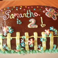 Daughter's Bd Cake a simple and quick cake for daughter's second birthday