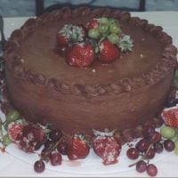 Cake For Corey This was my first time attempting to coat fruit with sugar. It didn't turn out too well. But, the couple were friends and they didn&#...