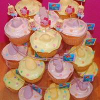 Mermaid Cupcakes Made these for a mermaid party for seven year olds.