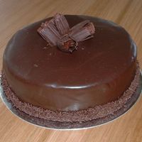 Chocolate Mud Cake My first ever chocolate mud cake. I thought it turned out pretty well.