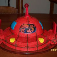 Little Einsteins Rocket Ship Cake This was for my daughter's fourth birthday party. It was easier to make than I had originally thought. For me, it came out perfect,...
