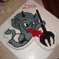 Demon's Mascot Cake 