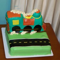 Choo Choo Train 10" chocolate, 3d train chocolate, mmf