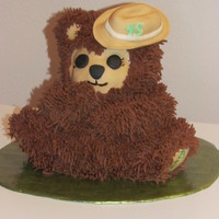 Sweet Anna All icing chocolate buttercream, fondant hat