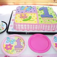 Hugs And Stiches 1St Birthday Hugs and stiches birthday cake for my neice.