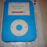 Ipod Cake Buttercream and fondant iPod birthday cake.