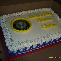Army Cake, Welcome Home Cake made for a guy coming home from the army.