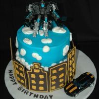 Transformer Cake Made this for my nephew's bday. I got some of the ideas from this site. Thanks!