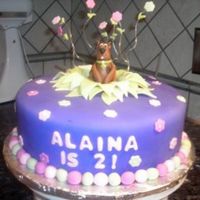 Scooby Doo I saw a cake similar to this online. Worked out perfect for a little girl who wanted a Scooby cake.Satin Ice with fondant details. Fondant...