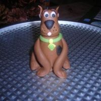 Scooby Doo Cake Topper All fondant Scooby! Will eventually find his home on a cake :)