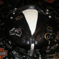 Leather Jacket Made for a biker's 49th birthday.