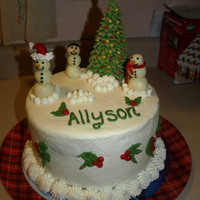 Ally's 5Th Birthday Hi! Better late than never! This was for my daughters 5th birthday! Chocolate cake, with chocolate ganache filling and buttercream frosting...