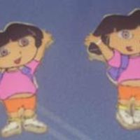 Dora Cookies Antonia's RI, sugar cookie.