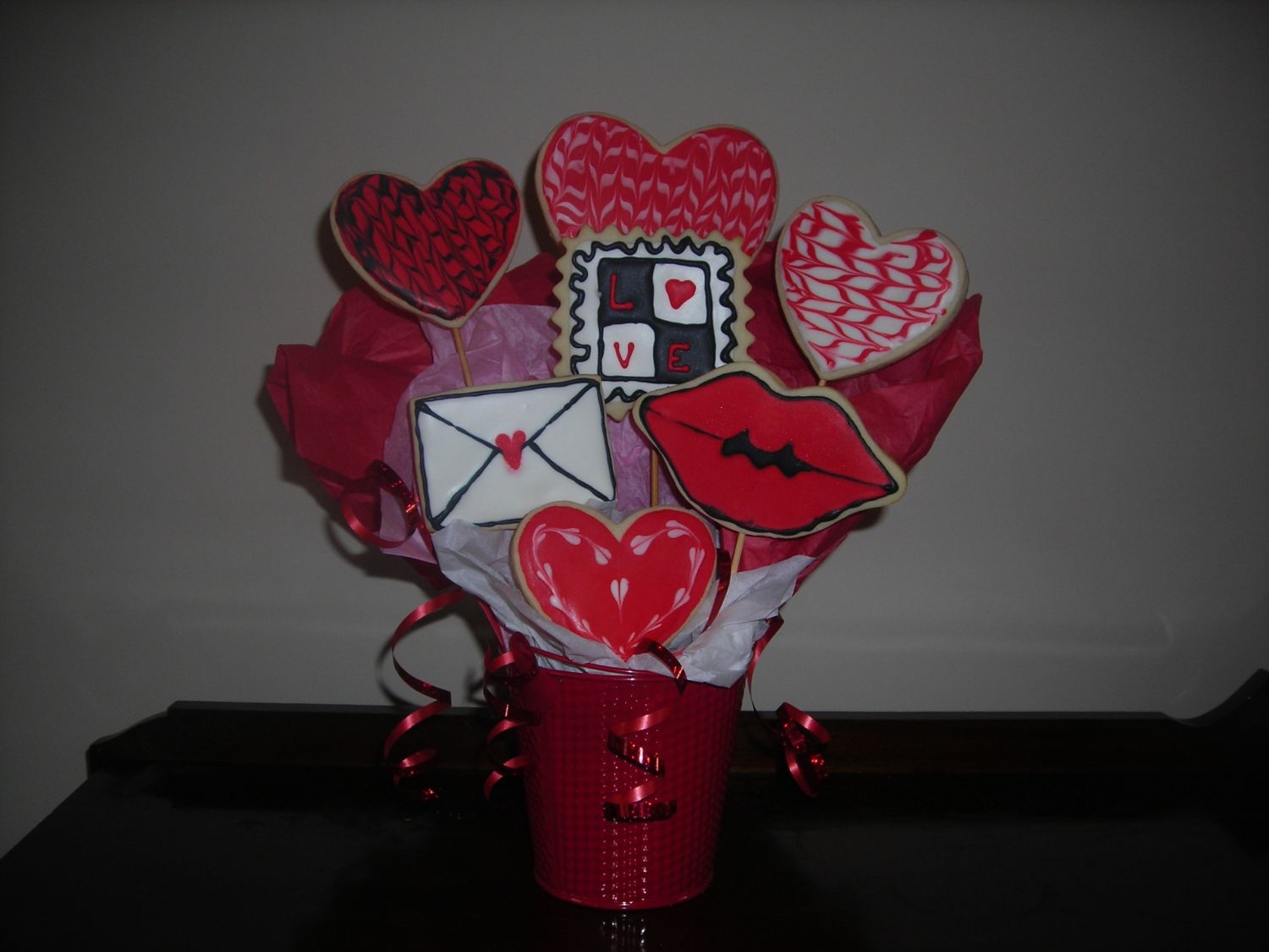 My First Cookie Bouquet !! 