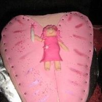 Fairy I made this cake back in November, and was really happy with it at the time.. although looking back on the picture, the actual fairy is...