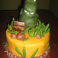 Rawr! I got this idea from krstik. Hers is soooo much better. Mine never seem to turn out like the pictures :) The grass reeds were supposed to...