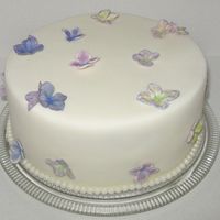 Mothers_Day_09.jpg For Mother's Day :) I cheated and used the same design I'd done for a wedding cake the weekend before, excpet in round. Hand...