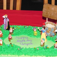 Calysse's B-Day Cake My niece wanted a snow white cake so this is what I came up with