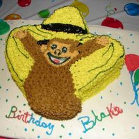 Blake's B-Day I made this cake for my grandson's 1st birthday. Boy was I nervous. I had never carved out a cake before. I got the idea from the CC...
