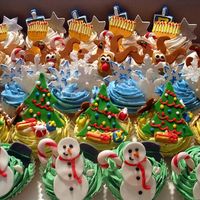 Holiday Cupcakes 