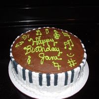 Jane's 15Th Birthday Cake A girlfriend of mine asked me to make her daughter cake. The only thing she wanted was Neon Green coloring. I love music and so does her...