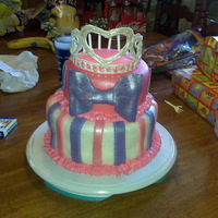 Cake I Made For My Niece fondant, only done a few cakes but i think im getting better
