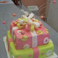 Lexi Birthday Cake white cake colored purple mmf