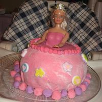 Barbie MY FIRST TRY AT MAKING MY DAUGHTER'S 2ND B~DAY CAKE FOR HER VERY OWN.