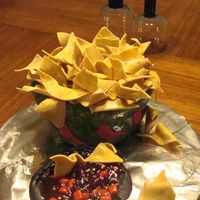 Chips And Salsa This was for my father in-law. It was VERY rushed. I had to do a lot of it with one hand while holding my screaming, teething 2 month old!...